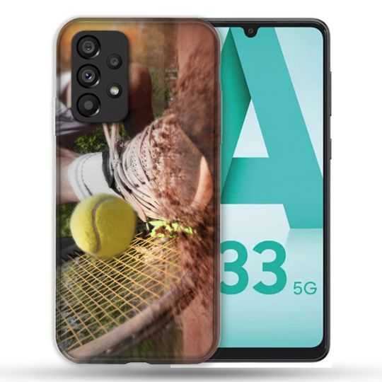 Coque Pour Samsung Galaxy A33 5G Sport Tennis Glissade