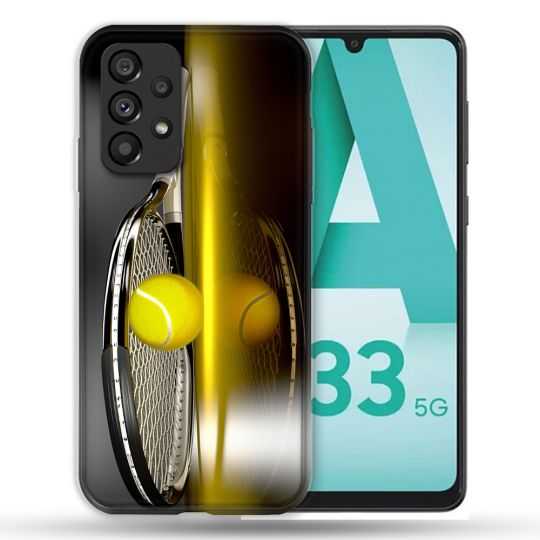 Coque Pour Samsung Galaxy A33 5G Sport Tennis Reflet