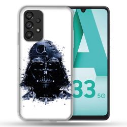 Coque Pour Samsung Galaxy A33 5G Star Wars - Dark Vador Blanc