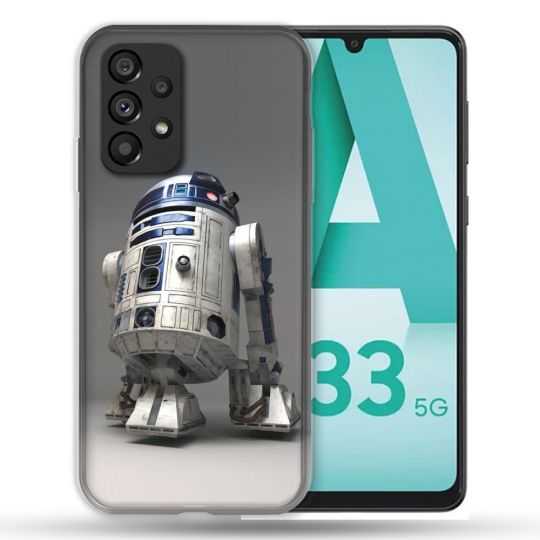 Coque Pour Samsung Galaxy A33 5G Star Wars - R2D2