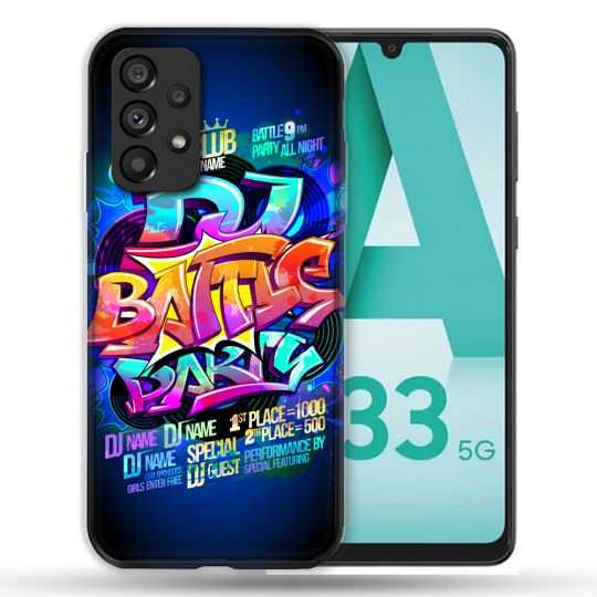 Coque Pour Samsung Galaxy A33 5G Street Art Rap