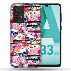 Coque Pour Samsung Galaxy A33 5G Tete de Mort Pattern