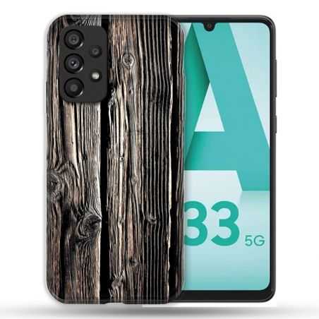 Coque Pour Samsung Galaxy A33 5G Texture Bois