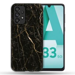 Coque Pour Samsung Galaxy A33 5G Texture Marbre Noir
