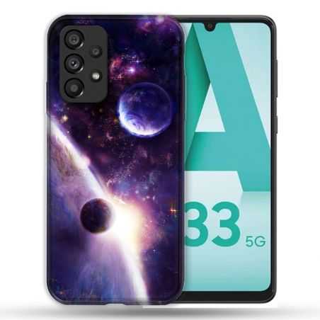 Coque Pour Samsung Galaxy A33 5G Univers Planete Stellaire