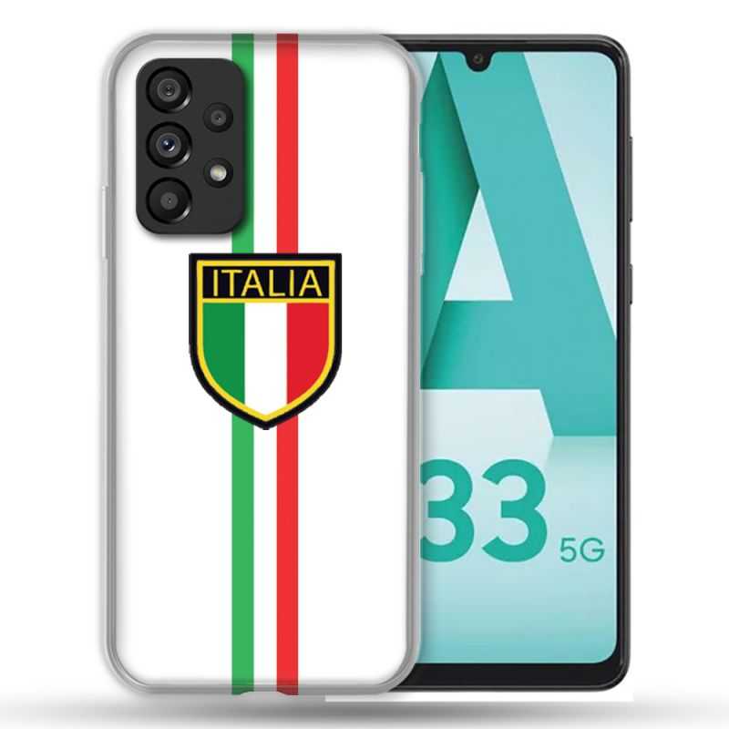 Coque Pour Samsung Galaxy A33 5G Voyage Italie 3 Blanc