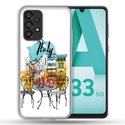 Coque Pour Samsung Galaxy A33 5G Voyage Italie Vintage