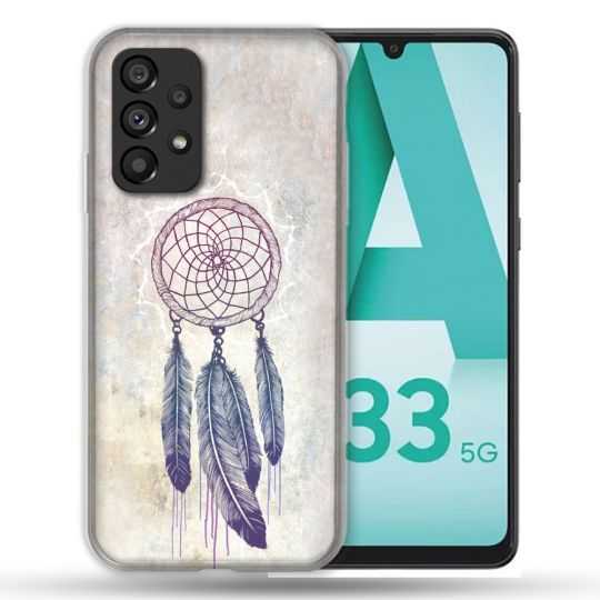 Coque Pour Samsung Galaxy A33 5G Zen Attrape Reve Blanc