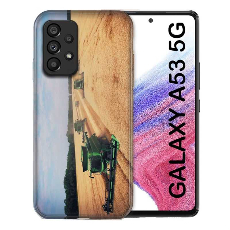 Coque Pour Samsung Galaxy A53 5G Agriculture Moissonneuse