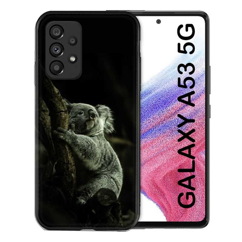 Coque Pour Samsung Galaxy A53 5G Animal Koala Noir