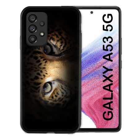 Coque Pour Samsung Galaxy A53 5G Animal Leopard Yeux