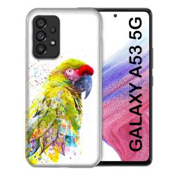 Coque Pour Samsung Galaxy A53 5G Animal Perroquet Jaune