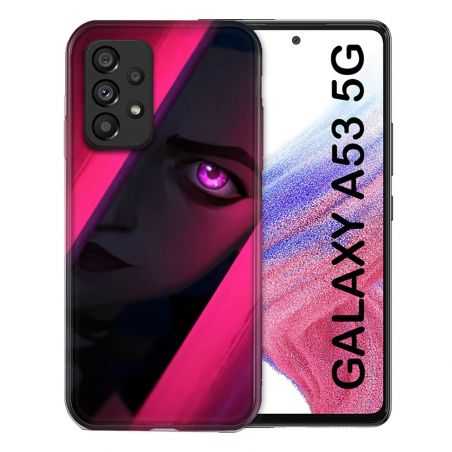 Coque Pour Samsung Galaxy A53 5G Arcane Jynx Rose