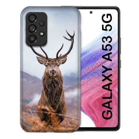 Coque Pour Samsung Galaxy A53 5G Chasse Chevreuil Montagne