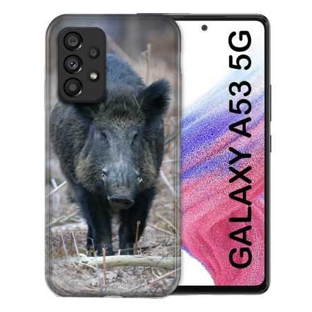Coque Pour Samsung Galaxy A53 5G Chasse Sanglier Pin