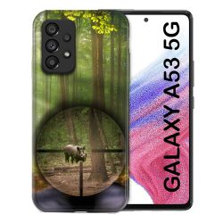Coque Pour Samsung Galaxy A53 5G Chasse Sanglier Viseur