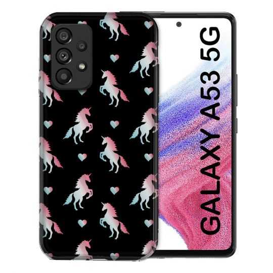 Coque Pour Samsung Galaxy A53 5G Fantastique Licorne Pattern