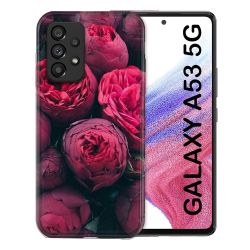 Coque Pour Samsung Galaxy A53 5G Fleur Pivoine