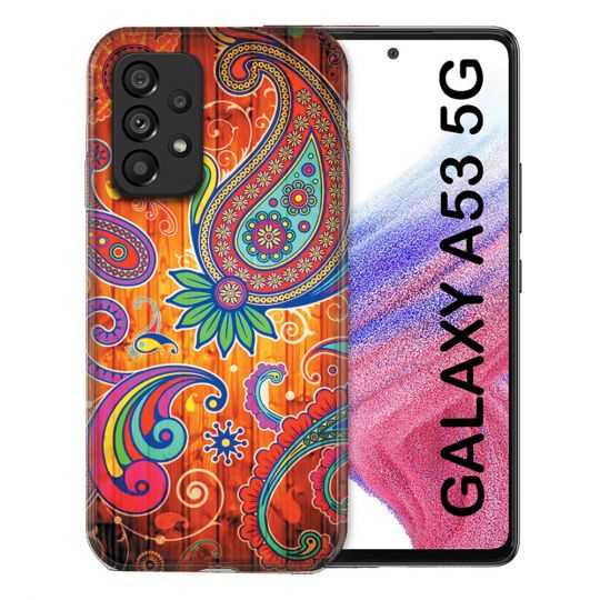 Coque Pour Samsung Galaxy A53 5G Fleur Psychedelic