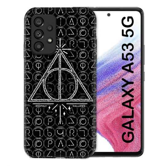 Coque Pour Samsung Galaxy A53 5G Harry Potter Hollows Triangle Noir