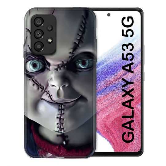 Coque Pour Samsung Galaxy A53 5G Horreur Chucky Cicatrice