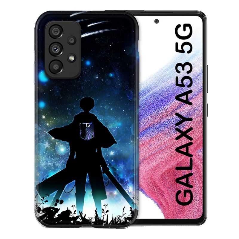 Coque Pour Samsung Galaxy A53 5G Manga Attaque Titans Levi