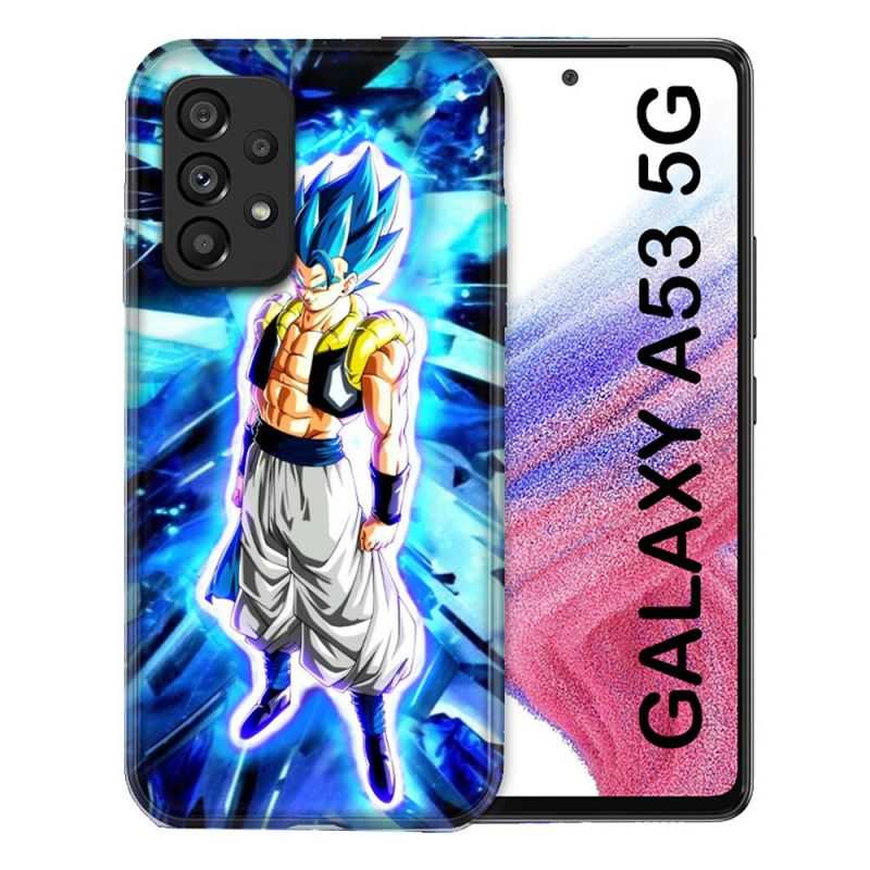 Coque Pour Samsung Galaxy A53 5G Manga Dragon Ball Gogeta Lumiere