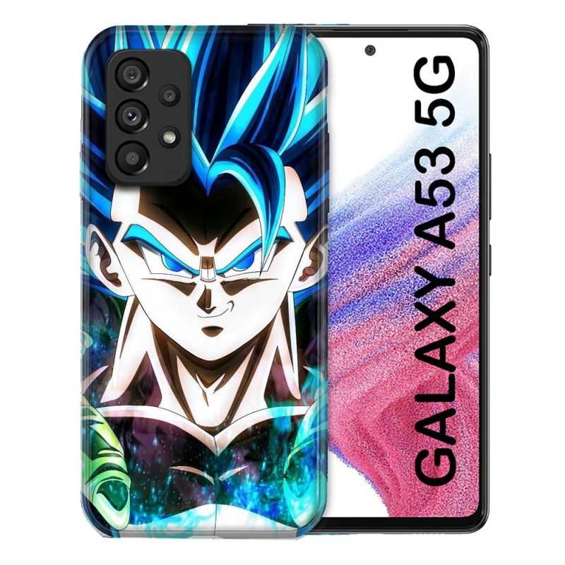 Coque Pour Samsung Galaxy A53 5G Manga Dragon Ball Gogeta Visage