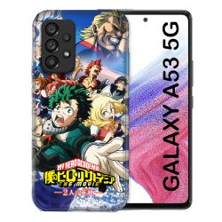Coque Pour Samsung Galaxy A53 5G Manga My Hero Academia Affiche