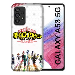 Coque Pour Samsung Galaxy A53 5G Manga My Hero Academia Blanc