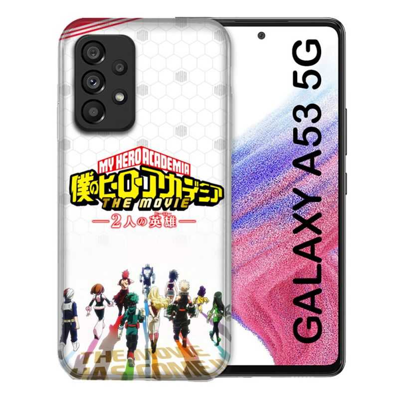 Coque Pour Samsung Galaxy A53 5G Manga My Hero Academia Blanc