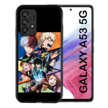 Coque Pour Samsung Galaxy A53 5G Manga My Hero Academia Noir