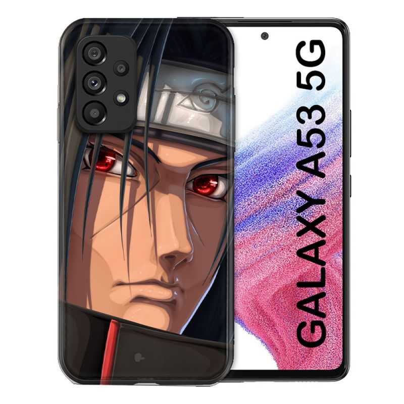 Coque Pour Samsung Galaxy A53 5G Manga Naruto Itachi Visage