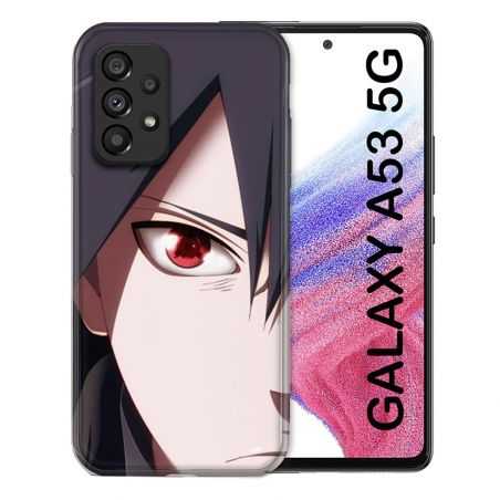 Coque Pour Samsung Galaxy A53 5G Manga Naruto Sasuke visage