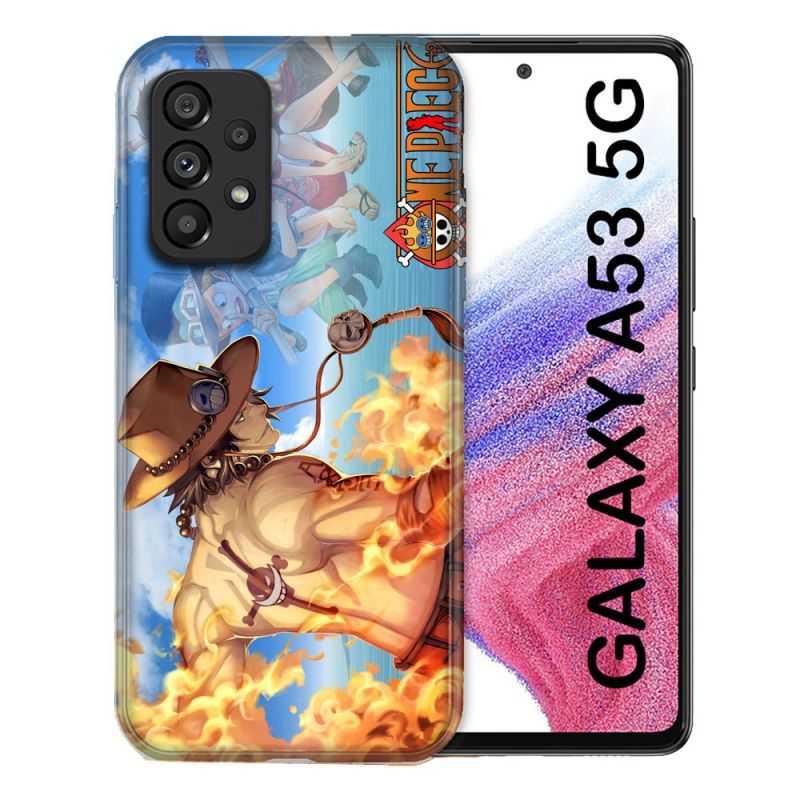 Coque Pour Samsung Galaxy A53 5G Manga One Piece Ace Color