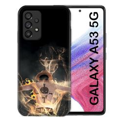 Coque Pour Samsung Galaxy A53 5G Manga One Piece Ace Noir