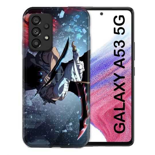 Coque Pour Samsung Galaxy A53 5G Manga Solo Leveling Sung Epee