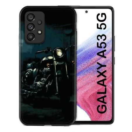 Coque Pour Samsung Galaxy A53 5G Moto Harley Vintage