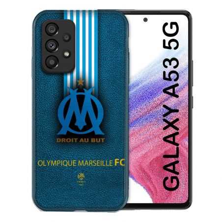 Coque Pour Samsung Galaxy A53 5G Olympique Marseille OM Bande