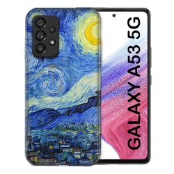Coque Pour Samsung Galaxy A53 5G Peinture La nuit étoilée