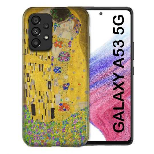 Coque Pour Samsung Galaxy A53 5G Peinture Le Baiser