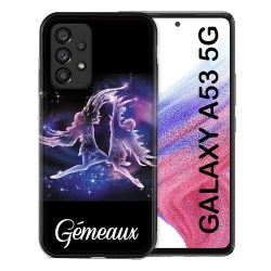 Coque Pour Samsung Galaxy A53 5G Signe Zodiaque 2 Gémeaux