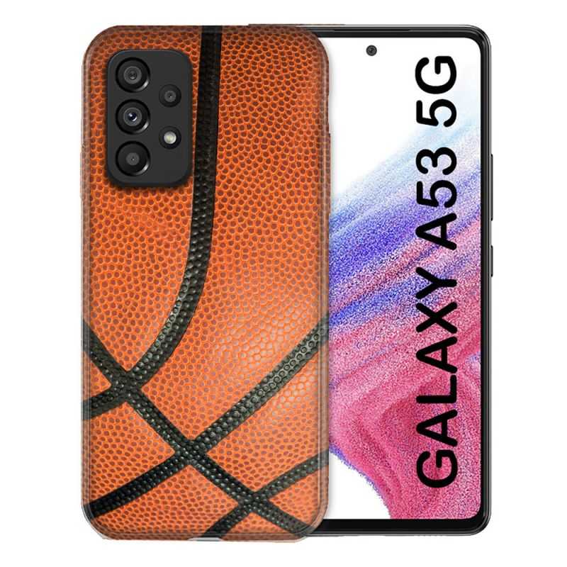 Coque Pour Samsung Galaxy A53 5G Sport Ballon Basket