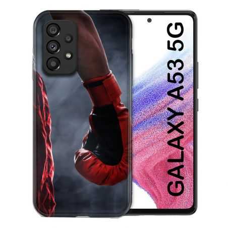 Coque Pour Samsung Galaxy A53 5G Sport Boxe Gant Rouge