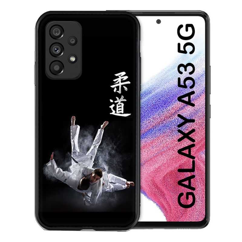 Coque Pour Samsung Galaxy A53 5G Sport Judo Noir