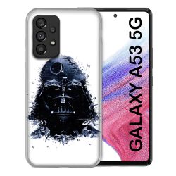 Coque Pour Samsung Galaxy A53 5G Star Wars - Dark Vador Blanc