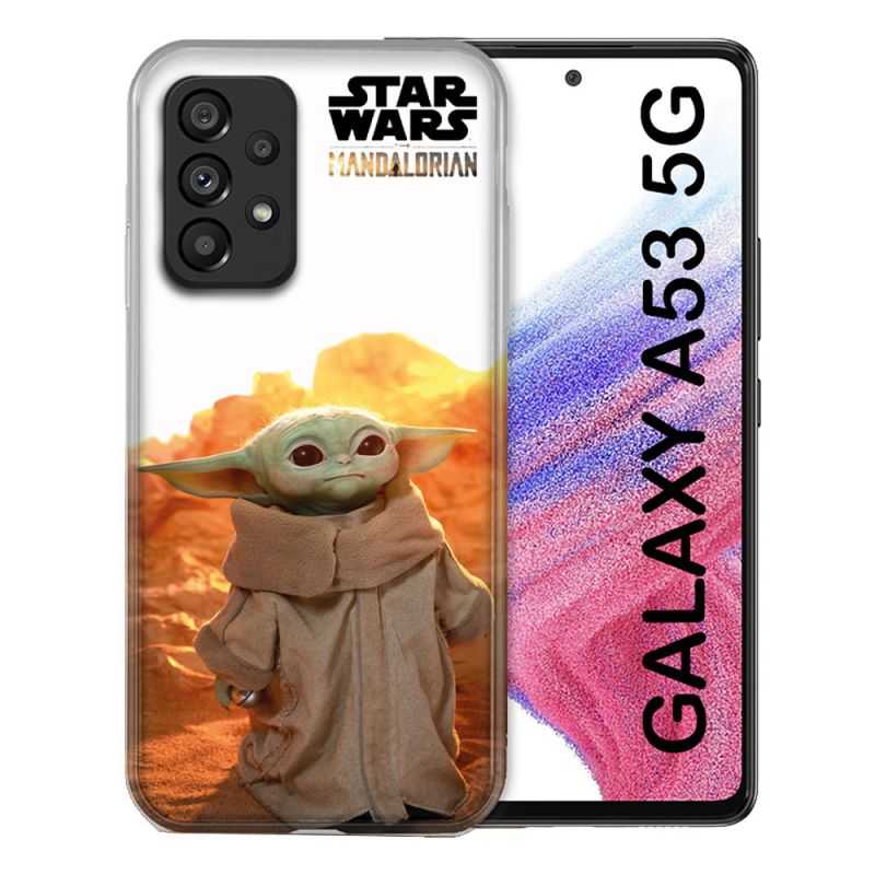 Coque Pour Samsung Galaxy A53 5G Star Wars - Yoda bebe soleil