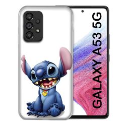 Coque Pour Samsung Galaxy A53 5G Stitch Blanc