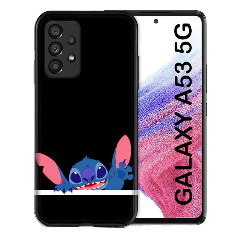 Coque Pour Samsung Galaxy A53 5G Stitch Noir