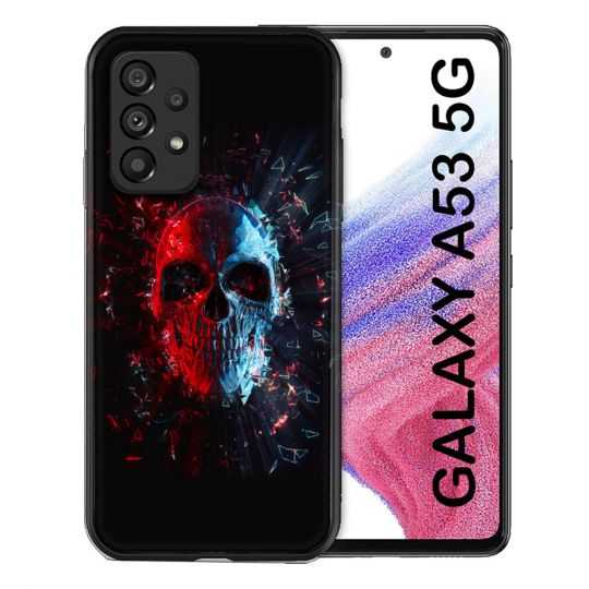 Coque Pour Samsung Galaxy A53 5G Tete de Mort Deflagration